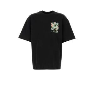 Amiri Men Black Cotton Oversize T-Shirt